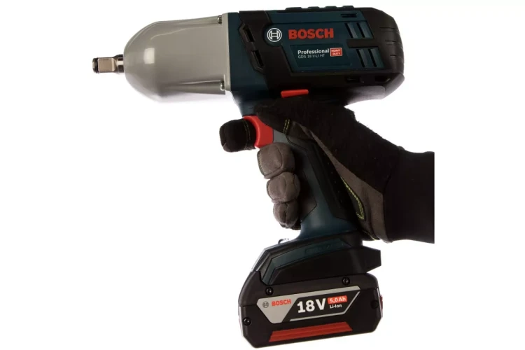 Bosch Аккумуляторный ударный гайковерт GDS 18 V-LI HT 06019B130A купить в Екатеринбурге