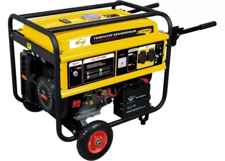 Генератор бензиновый DENZEL GE 4500Е электростартер 94683 купить в Екатеринбурге