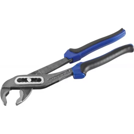 Клещи переставные, коробчатый шарнир, натуральное покрытие, двухкомпонентная рукоятка, 250мм, СИБИН 22363-10-25 купить в Екатеринбурге