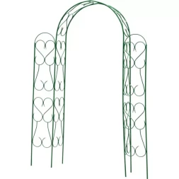 Арка декоративная GRINDA "АМПИР" угловая, разборная, 240х120х36см 422253