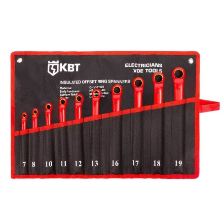 Набор накидных диэлектрических ключей КВТ НИИ-25, 8 шт. (89751) купить в Екатеринбурге