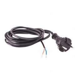 Шнур электрический соединительный для настольной лампы 22 м 120 Вт черный тип V-1 Сибртех 96016