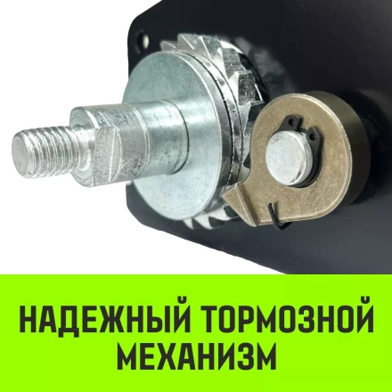 Лебедка ручная барабанная с тормозом HITCH HWB 800 800 кг канат 10 м (SZ073182) купить в Екатеринбурге