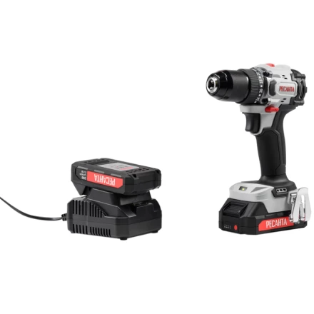 Дрель-шуруповерт аккумуляторная Ресанта ДА-20-2ЛК-БП (бесщеточный двигатель) 75/14/15 купить в Екатеринбурге