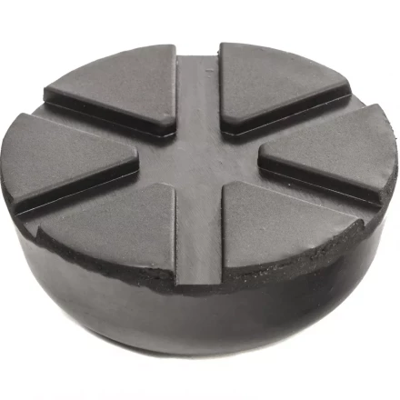 Резиновая опора для подкатного домкрата универсальная D=89 mm d=60 mm H=35 mm MATRIX 50910 купить в Екатеринбурге
