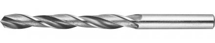Сверло ЗУБР &quot;МАСТЕР&quot; по металлу цилиндрический хвостовик, быстрорежущая сталь Р6М5, 7х109мм, 1шт 4-29621-109-7 купить в Екатеринбурге