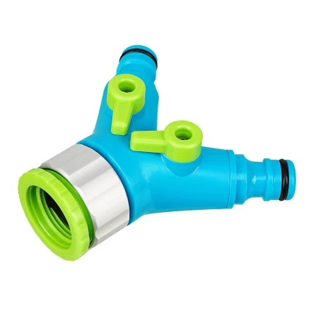 Разветвитель двухканальный Palisad Luxe 65774 с внутренней резьбой 3/4-1, с переключателем купить в Екатеринбурге