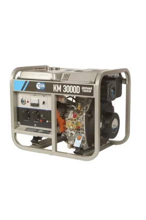 Генератор дизельный TOR KM3000D 3,0 кВт 220В 15 л с электростартером 1025962 купить в Екатеринбурге