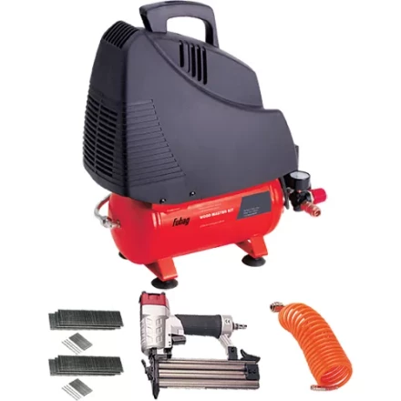 Компрессор безмасляный поршневой прямой привод Fubag Wood Master Kit +4 предмета купить в Екатеринбурге