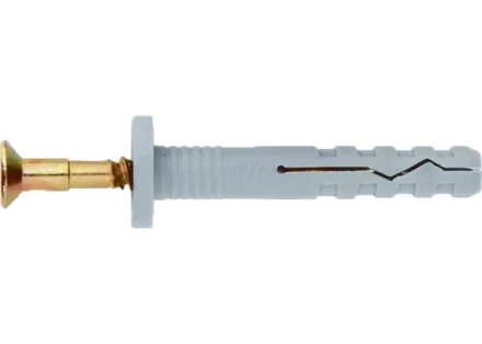 Дюбель-гвоздь полипропиленовый с цилиндрическим бортиком 8х120 мм 100 шт ШУРУПЬ 42157 купить в Екатеринбурге