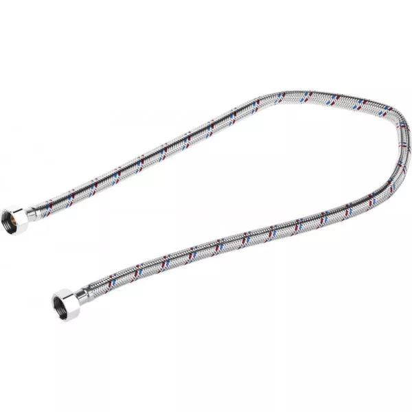 Подводка гибкая STAYER для воды, оплетка из нержавеющей стали, г/г 1/2" - 0,8м 51015-G/G-080 купить в Екатеринбурге