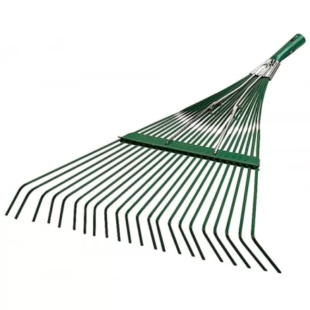 Грабли веерные RACO усиленные, 22 плоских зубца, эпоксидное покр., 550мм 4231-53/740 купить в Екатеринбурге