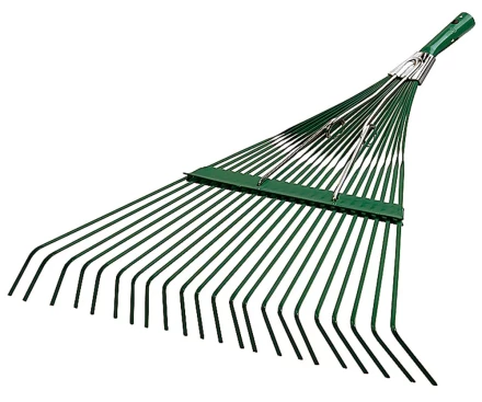 Грабли веерные RACO усиленные, 22 плоских зубца, эпоксидное покр., 550мм 4231-53/740 купить в Екатеринбурге