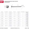 Саморезы ЗУБР с прессшайбой по листовому металлу до 0,9мм, PH2, 4,2х25мм, ТФ1, 350шт 4-300191-42-025 купить в Екатеринбурге