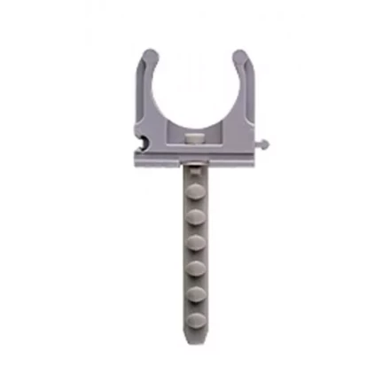 Скоба-держатель ЗУБР &quot;МАСТЕР&quot; для металлопластиковых труб, в комплекте с дюбелем, 20 мм, 6 шт 4-44956-20 купить в Екатеринбурге