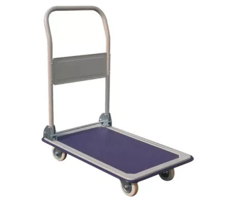 Тележка платформенная пластиковая 200 кг TOR PH200P (480x740) со складной ручкой (пластик, 10 1023084 купить в Екатеринбурге