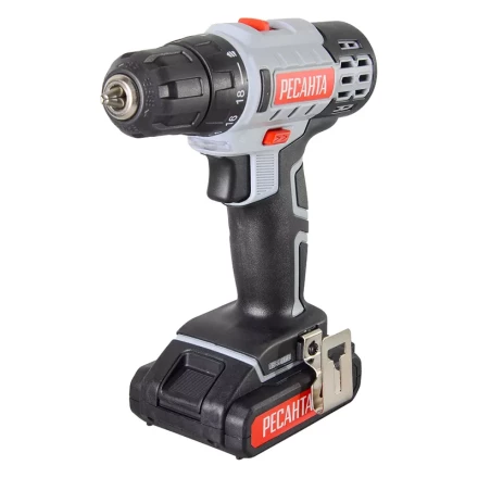 Дрель-шуруповерт аккумуляторная Ресанта ДА-50Л2-18А 75/14/9 купить в Екатеринбурге