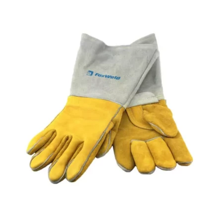 Краги спилковые водоотталкивающие Защита артикул 10-2750L FoxWeld купить в Екатеринбурге