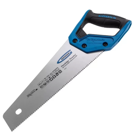 Ножовка по дереву "PIRANHA", 300 мм, 11 TPI, 3D-зуб, двухкомпонентная рукоятка Gross 24123 купить в Екатеринбурге