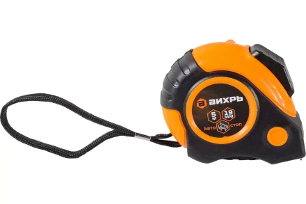 Рулетка Вихрь 5м х 19мм автостоп 73/11/1/5 купить в Екатеринбурге