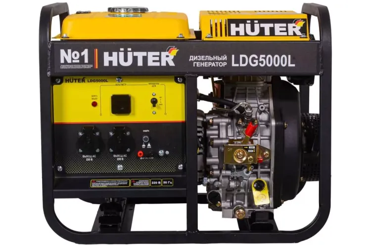 Электрогенератор дизельный LDG 5000L Huter 64/2/11 купить в Екатеринбурге