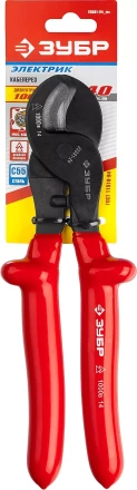 Кабелерез ЗУБР &quot;ЭКСПЕРТ&quot; &quot;ЭЛЕКТРИК&quot;, высоковольтный до ~1000В, кабель до 60 кв.мм 23331-24_z01 купить в Екатеринбурге