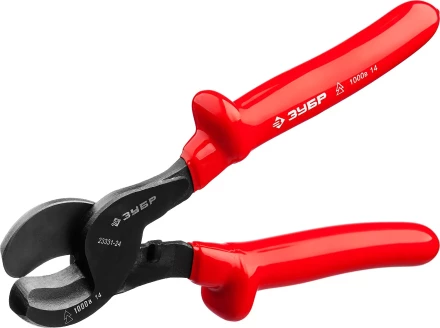 Кабелерез ЗУБР &quot;ЭКСПЕРТ&quot; &quot;ЭЛЕКТРИК&quot;, высоковольтный до ~1000В, кабель до 60 кв.мм 23331-24_z01 купить в Екатеринбурге