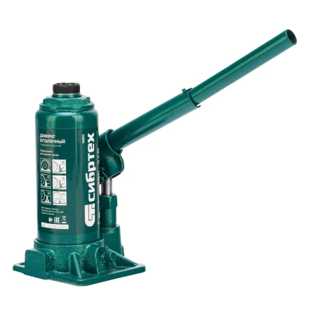 Домкрат гидравлический бутылочный Сибртех 50803, 5 т, 180-340 мм купить в Екатеринбурге