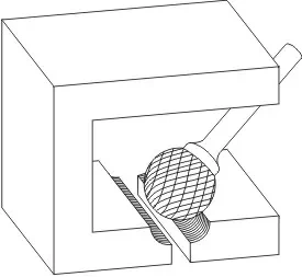 Борфреза форма D купить в Екатеринбурге