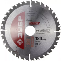 Диск пильный ЗУБР &quot;МАСТЕР&quot; &quot;Оптимальный рез&quot; по дереву, 180x30, 36Т 36912-180-30-36