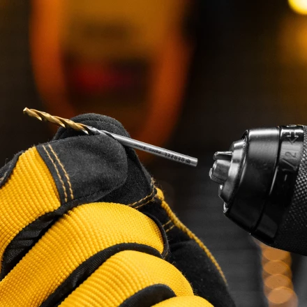 Набор сверл по металлу Denzel 723001, 1-10 мм, Р6М5-TiN, Golden Tip, 10 шт купить в Екатеринбурге