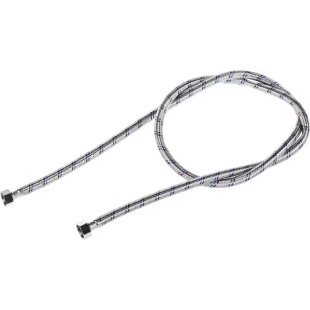 Подводка гибкая ЗУБР для воды, оплетка из нержавеющей стали, г/г 1/2&quot; - 1,8м 51005-G/G-180 купить в Екатеринбурге