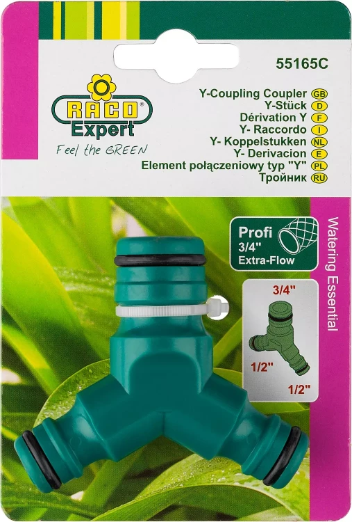 Тройник RACO "PROFI EXTRA-FLOW" (соединитель-соединитель-соединитель), 1/2"х1/2"x3/4" 4252-55165C купить в Екатеринбурге