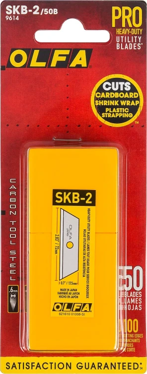 Лезвие OLFA специальное, для "SK-4", 17,5мм, 50шт OL-SKB-2/50B купить в Екатеринбурге