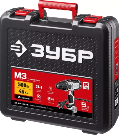 Дрель-шуруповерт сетевая ДШ-М3-500-2 К серия МАСТЕР купить в Екатеринбурге