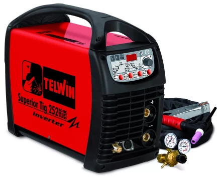 Сварочный аппарат Telwin SUPERIOR TIG 252 AC/DC HF/LIFT VRD TIG ACC купить в Екатеринбурге