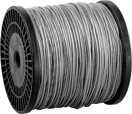 Тросы стальные DIN 3055 в оплетке серия ПРОФЕССИОНАЛ купить в Екатеринбурге