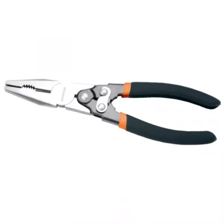 Пассатижи с двойным рычажным механизмом Кратон Double Force Cr-V 200 мм 2 12 01 008 купить в Екатеринбурге