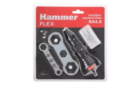 Насадка заклепочник на шуруповерт HAMMER RA4.8 купить в Екатеринбурге