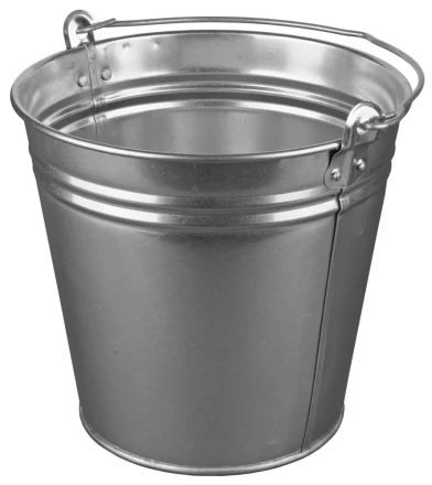 Ведро оцинкованное для непищевых продуктов, 7л 39300-07 купить в Екатеринбурге