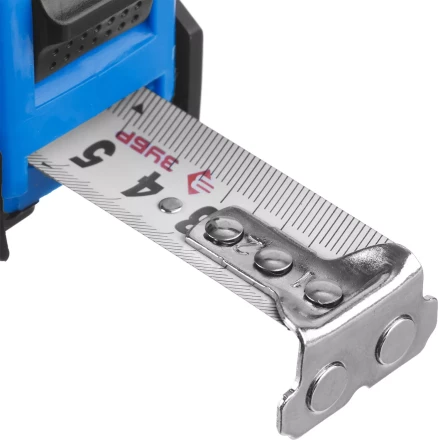 Рулетка ЗУБР &quot;НЕЙЛОН&quot;, нейлоновое покрытие, упрочненное полотно, ударопрочный обрезиненный корпус, 5м/25мм 34056-05-25_z01 купить в Екатеринбурге