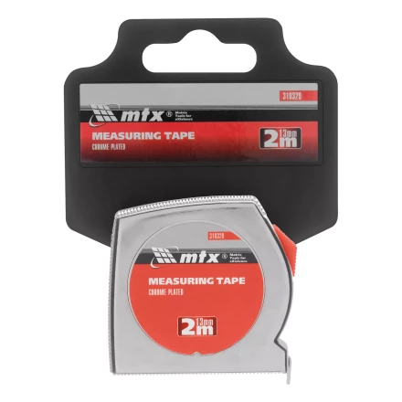 Рулетка Matrix Chrom, 2 м x 13 мм, хромированный корпус, 310329 купить в Екатеринбурге
