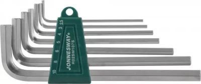 Комплект угловых шестигранников LONG 2,5-10мм 7предметов S2 H02SM107S Jonnesway 47091