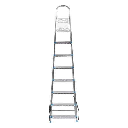 Стремянка, 8 ступеней Сибртех 97840, стальная, оцинкованная купить в Екатеринбурге
