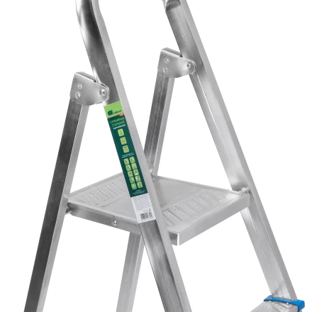 Стремянка, 8 ступеней Сибртех 97840, стальная, оцинкованная купить в Екатеринбурге