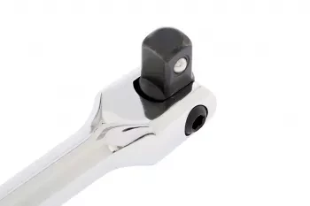 Вороток однорычажный 380 мм с квадратом 1/2&quot; на шарнире CrV хромированный MATRIX MASTER 14066 купить в Екатеринбурге