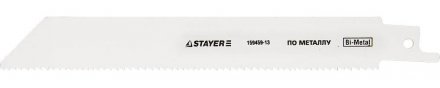 Полотно STAYER &quot;PROFI&quot; S922EF для сабельной эл. ножовки Bi-Met,тонколистовой, профильный металл, нерж сталь, цвет мет 159459-13 купить в Екатеринбурге