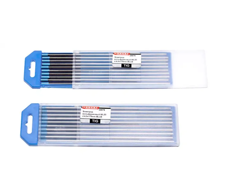 Вольфрамовый электрод Aurora WL-20 d.4.0x175 мм BLUE (синий) купить в Екатеринбурге