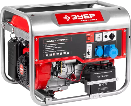 Генератор бензиновый ЗЭСБ-4500-Э серия МАСТЕР купить в Екатеринбурге