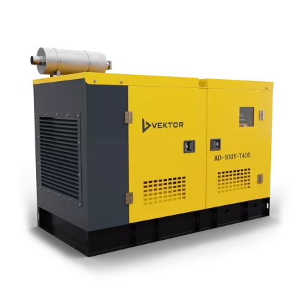 Дизельный генератор Vektor AD-100Y-T400 в шумозащитном кожухе купить в Екатеринбурге
